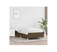 Cadre de lit en tissu stylé pour des chambres élégantes vidaXL vidaXL