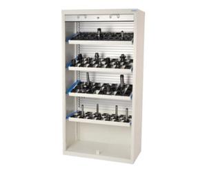 Bedrunk Hirth Bedrunk Hirth Armoire à volets roulants CNC T500 R 36-16 volet roulant plastique 3x cadre porte-outils CNC incliné 1x droit Quantité:1