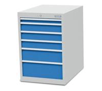 Bedrunk Hirth Bedrunk Hirth Armoire à tiroirs T736 R 18-24 avec 6 tiroirs 1x50 3x100 1x150 1x200 mm Quantité:1