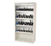 Bedrunk Hirth Bedrunk Hirth Armoire à volets roulants CNC T500 R 36-16 volets roulants en plastique 3x cadre porte-outils CNC incliné Quantité:1