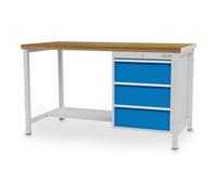 Bedrunk Hirth Bedrunk Hirth Établi à caisson R 18-24 avec 3 tiroirs I×P×H 750x2000x959 mm Quantité:1