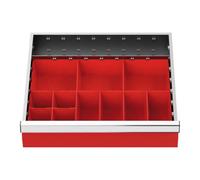 Bedrunk Hirth Bedrunk Hirth Insert de tiroirs Série T500-4 Boîtes pour petites pièces Quantité:1