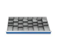 Bedrunk Hirth Bedrunk Hirth Set de division métallique 27 pièces R 48-24 1200 x 600 mm Quantité:1