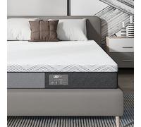 BedStory Matelas 120 x 200 cm, 18 cm, 7 zones mousse froide, dureté 3, soulage douleurs dorsales, hypoallergénique, housse amovible (120 x 200 x 18 cm)