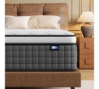 BedStory - Matelas 140x190-30 cm - Matelas à Ressorts Ensachés - Confort Ferme - Mousse de Confort Double - Isolation des Mouvements - Matelas 2 Places - Soutien Lombaire - Durable & Respirant