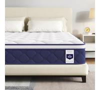 BedStory Matelas 140x190 cm, 20 cm d'épaisseur | ressorts ensachés silencieux, fermeté moyenne, matériaux doux, certifié Oeko-Tex