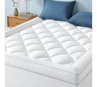 BedStory Surmatelas 120 x 190cm Blanc, 1000gsm surmatelas Ultra-Doux avec Poches Profondes, protège-Matelas Lavable en Machine, adapté aux Matelas jusqu'à 40 cm d'épaisseur