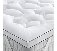 BedStory Surmatelas 160x200CM, Couvre de Matelas en Microfibre 7D Hypoallergénique, Protège Matelas Respirant,Moelleux,Anti-Acarien pour Un Confort de Sommeil