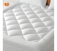 BedStory Surmatelas 180 x 200cm Blanc, surmatelas Ultra-Doux avec Poches Profondes, protège-Matelas Lavable en Machine, adapté aux Matelas jusqu'à 40 cm d'épaisseur