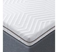 BedStory Surmatelas 90 x 190 à Mémoire de Forme 7,5CM, Bambou, Élimine Odeurs et Acariens, Housse Amovible et Lavable, Rafraichissant, Respirant et Moelleux
