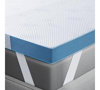 BedStory Surmatelas en gel - 90 x 200 cm - 7,6 cm de hauteur - H3/H4 - En mousse froide - Pour lit à sommier tapissier, caravane, canapé-lit