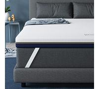 BedStory Surmatelas Mémoire de Forme Ventilé 140x200CM, 10CM d'Épaisseur Gel Infusé, Ergonomique, Housse Hypoallergénique Lavable