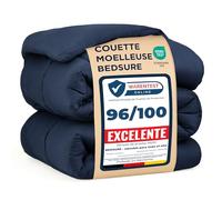 Bedsure Couette 135x200 Quatre Saisons Toute l'Année - Couette 135x200cm 4 Saisons - Certifiée Oeko-TEX 300g/m² Bleu, Duvet Doux et Chaud pour Allergiques