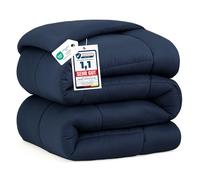 Bedsure Couette 200x200 Tres Chaude - Couette Hiver 450g/m², 2 Personnes avec Onglets d'angle, Lavable en Machine