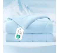 Bedsure Couette d'été réversible rafraîchissante 200x200 - Couette rafraîchissante Arc-Chill Q-Max > 0,4, Couverture d'été légère et Fine pour Sueurs Nocturnes et dormeurs Chauds