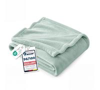 Bedsure Plaid Polaire Couverture Canapé - Douillette en Microfibre en Flanelle, Douce et Chaude, Jeté de Canapé Grande Taille, XXL 220 x 240 cm, Vert