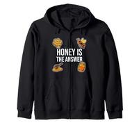 Beekeeper Apiarist Honey is The Answer Sweat à Capuche