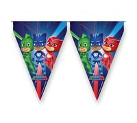 BeenSmile, Banderoin Pyjamasques, fanion pour enfants, décoration d'anniversaire d'enfant, articles de fête, célébration et anniversaire 1 pièce, 3 m