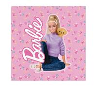 BeenSmile, Barbie Lot de 20 serviettes en papier 33 cm 33 cm