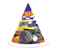 BeenSmile, CHAPEAUX, Chapeaux en Carton, Décoration d'Anniversaire pour Enfants, Chapeaux de Fête d'Anniversaire, 6 Pièces.