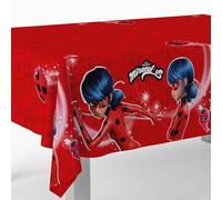 BeenSmile, Nappe d'anniversaire Miraculous parfaite pour enfants et filles, articles de fête des enfants, 1 pièce, 120 x 180 cm