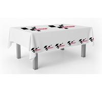 BeenSmile, Nappe Moto GP 120 x 180 cm Décoration d'anniversaire Articles pour fêtes d'enfants, célébrations et anniversaires