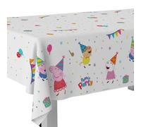 BeenSmile, Nappe Peppa Pig, nappe de décoration d'anniversaire, articles pour fêtes d'enfants, célébrations et anniversaires, 1 pièce, 120 x 180 cm,