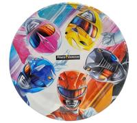 BeenSmile, Power Rangers 8 assiettes de 23 cm, assiettes jetables pour fêtes d'anniversaire pour enfants, articles de décoration de fête à thème