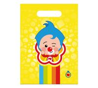 BeenSmile, Sachets Bonbons Anniversaire, Sacs Cadeaux Anniversaire Enfant, pour l'Emballage de Cadeaux, les Cadeaux de Bonbons, Pinatas, les Cadeaux d'Anniversaire, 6 U (Plim Plim)