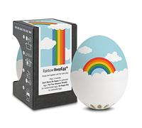 BeepEgg Arc-en-Ciel - Minuteur Chantant pour la Cuisson des œufs - Cuiseur d’œufs 3 cuissons - Cadeau Bonne Humeur - Œuf de Cuisson Amusant - Arc-en-Ciel décoration - Minuteur Musical - PiepEi