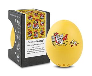 BeepEgg Chicken Run - Minuteur Chantant pour la Cuisson des œufs - Cuiseur d’œufs 3 cuissons - Cadeau Poule et Bonne Humeur - Minuteur œuf Original et Amusant - PiepEi