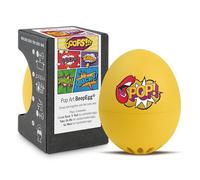 BeepEgg Pop Art - Minuteur Chantant pour la Cuisson des œufs - Cuiseur d’œufs 3 cuissons - Cadeau Art Moderne coloré - Minuteur Musical Amusant - PiepEi
