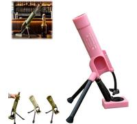 Beer Bottle Mortar Décapsuleur automatique de 51 mm en forme de mortier, lance-capsules amusant avec bouton pression, décoration pour la maison, les fêtes, le bar (F)