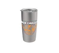 Beer Chugger Dad Beer Lover Daddy Drinker Drinking Gobelet isotherme en acier inoxydable double paroi