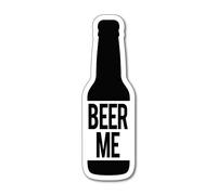 Beer Me Sticker Decal Laptop Skateboard Funny Adult Joke