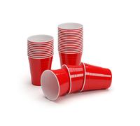 BeerCup Nadal 10 oz gobelet de fête rouge