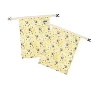 Beeswax Bread Bags - Reusable Food Storage for Fresh Loaves | Organic Cotton with Natural Wax Coating, Zipper Seal Keeper Pouch, Moisture Balance Wrap, Eco Friendly Kitchen Organizer for Home Travel