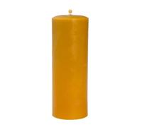 BeesWax World Bougies piliers en cire d'abeille - Fabriquées à la main en cire d'abeille 100% naturelle - Sans fumée et combustion longue avec mèche en coton