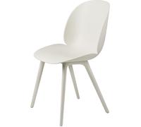 GUBI Chaise Beetle Dining Outdoor alabaster white