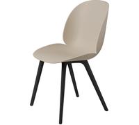 Beetle Chair Chaise de salle à manger Non rembourrée Piètement plastique New Beige Gubi - 5715015233088