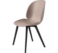 GUBI Chaise Beetle Plastic sweet pink. pieds noirs