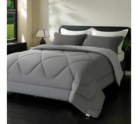 beeweed Couette 300GSM en Microfibre, Certifiée Oeko-TEX, Édredon Lit 2 Personne 240x260 cm, Toutes 4 Saisons et Hiver pour Lit 160x200/180x200/200x200, Chaud Épais Garnissage 300g/m², Taie d'oreiller