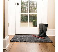 Beeztees DGS Dirty Dog Paillasson Gris L 90 cm l 66 cm
