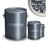 Befaline © Set de tapis en pierre: 25 kg gravier marbre Verde Alpi + 1,5kg époxy ciment, 2,5qm - revêtement de sol - pour salle de bain, douche, cuisine, balcon, garage, piscine, terrasse