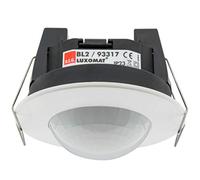 Beg Bruck BL2-FT Détecteur de Mouvement pour Plafond d'intérieur avec Zone de détection à 360°, 8 x 8 x 6,3 cm, Blanc (référence : 93317)