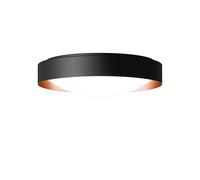 Bega 51050 LED Plafonnier, noir velours, intérieur cuivre mat
