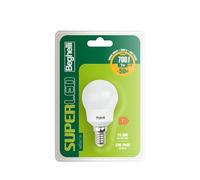 Beghelli - Ampoule LED Superled Sfera E14, 7W, Lumière Chaude, 700 Lumens, Économie d'Énergie, Remplacement 50W Incandescent, 1 Unité - Couleur: Lumière Chaude 7W, Taille: 1Pc
