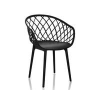 BEGIO B - Chaise à coque Noir