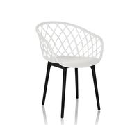 BEGIO - Chaise à coque Blanc