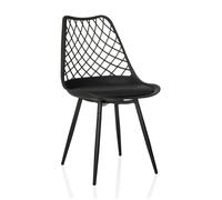 BEGIO S - Chaise d'extérieur Noir